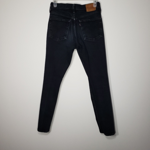 Levi's 501 Distressed 'Skinny in Wild Bunch' Jeans || Women's Size: W 25 × L 28 - Picture 5 of 7